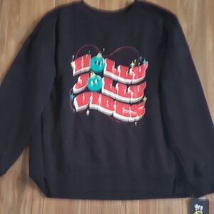 Target Kids Long Sleeve Tee - Black with Colorful Print